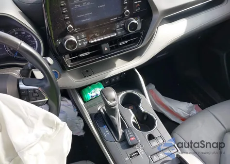 2021 Toyota Highlander Hybrid Xle from USA, damaged, VIN 5TDGBRCH9MS021544